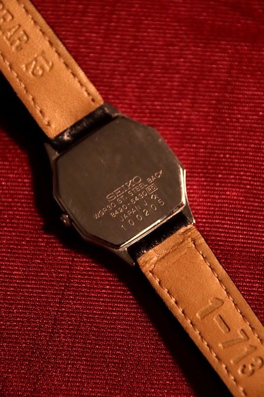 Seiko Quartz Exceline Octagonal Quartz Watch