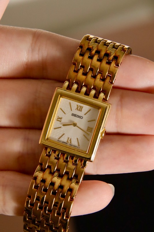 Seiko Ladies' Gold-Tone Dress Watch