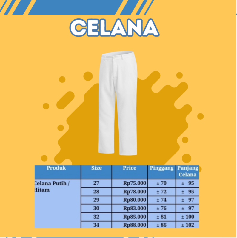 Celana Putih