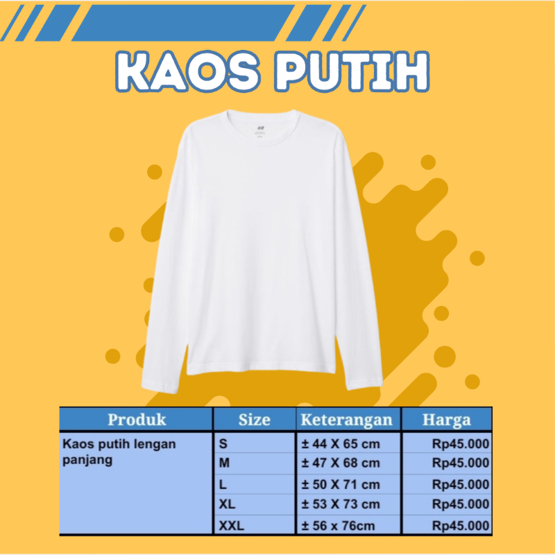 Kaos Putih