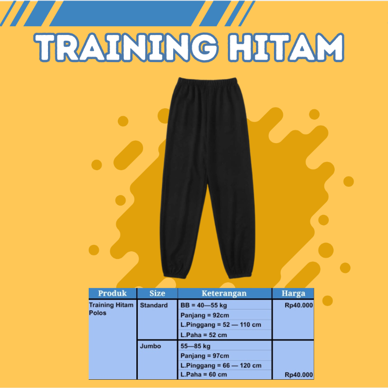 Training Hitam
