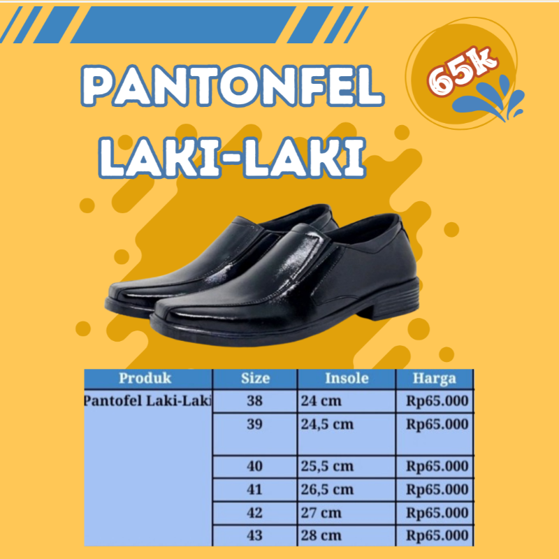 Pantofel Laki-Laki