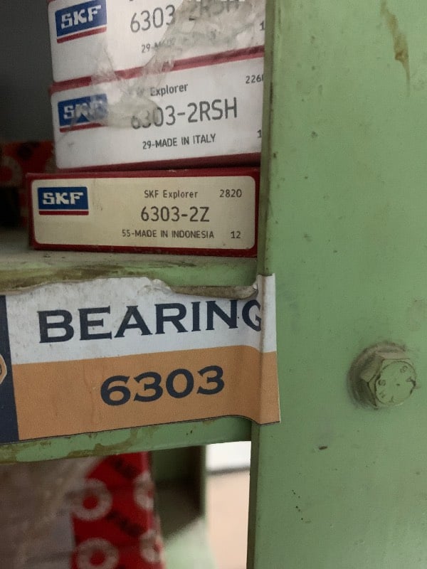 Bearing 6303 2Z