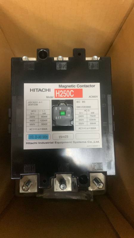 AC Magnetic Contactor 120 kW/400 V/Coil 220 V