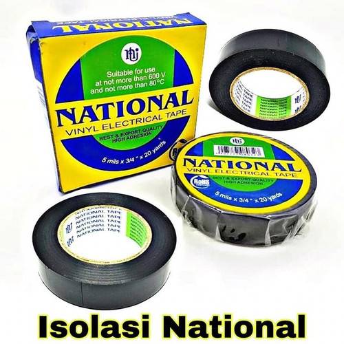 Vinyl Electrical Tape - Isolasi Hitam