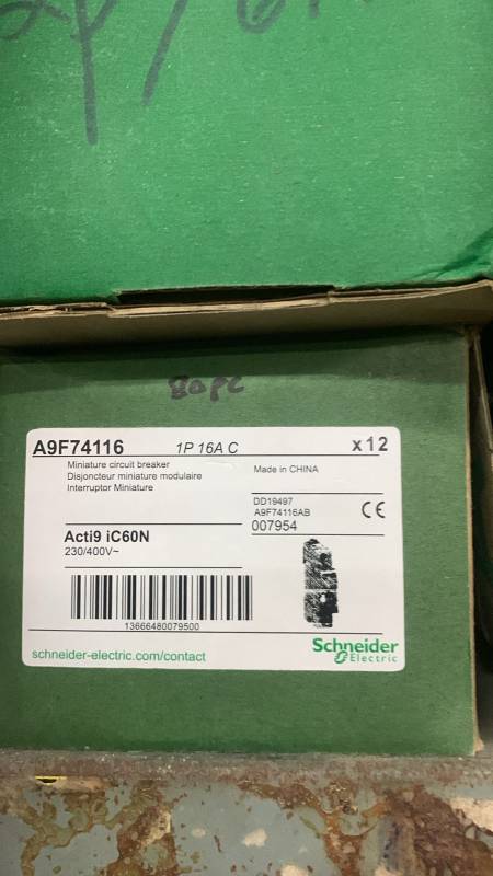 Miniature Circuit Breaker (MCB) 1P / 230 - 400 V / 16A