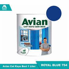 Cat Besi / Kayu - Biru Muda - 1 Liter