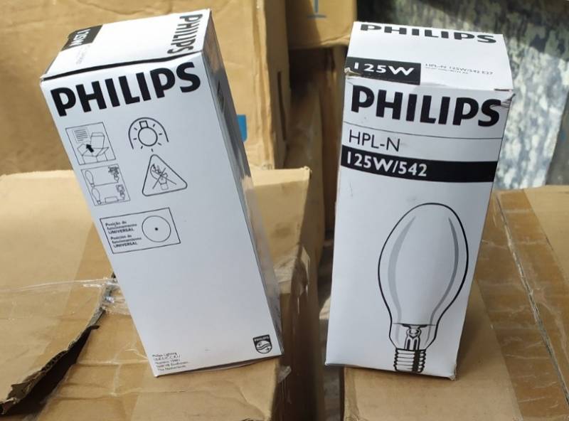 HPL-N Mercury Lamp 220 VAC / 120 W / 542