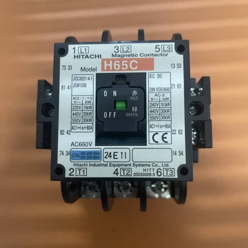 AC Magnetic Contactor 30 kW/400 V/Coil 220 V