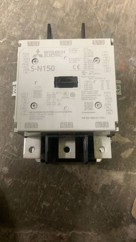 AC Magnetic Contactor 75 kW/150A/400 V/Coil 220 V