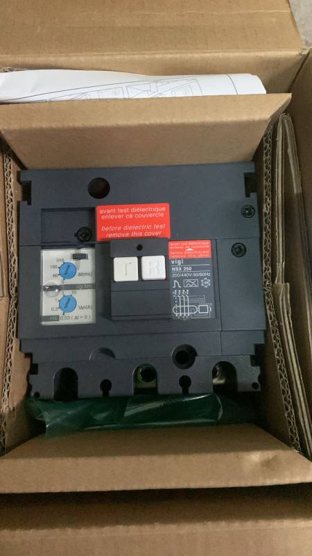 Add On Earth Leakage Device 3P / 200 - 400 VAC / 0,03 - 10 A