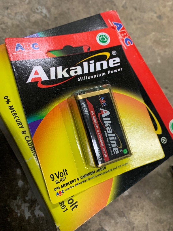 Battery 6LR61 9 Volt