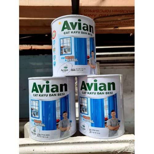 Cat Besi / Kayu - Hijau - 1 Liter