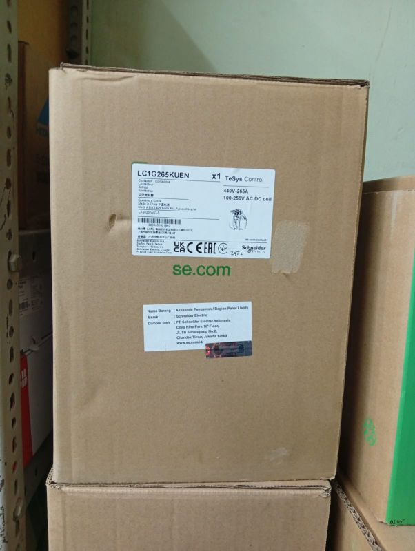 AC Magnetic Contactor 110kW/250A/400 V/Coil 220 V