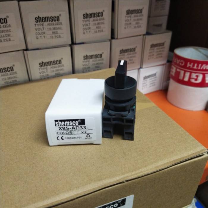 Selector Switch 3 Positions - 2 NO