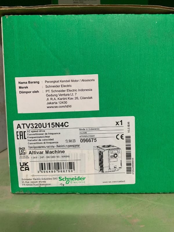 VSD Inverter - 380 VAC / 1,5 kW