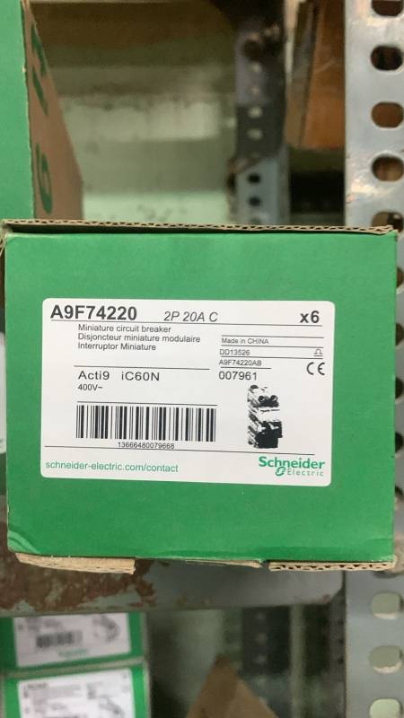 Miniature Circuit Breaker (MCB) 2P / 380 - 415 V / 20A
