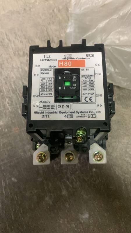 AC Magnetic Contactor 37 kW/400 V/Coil 220 V
