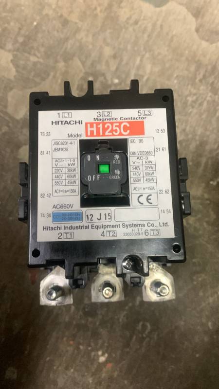 AC Magnetic Contactor 60 kW/400 V/Coil 220 V