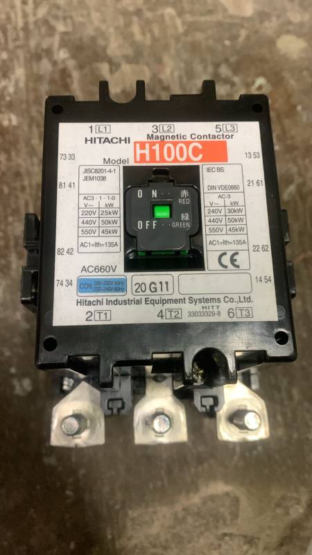 AC Magnetic Contactor 50 kW/400 V/Coil 220 V