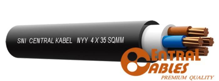 Cable NYY 4 x 16 sqmm  - 450/750 V
