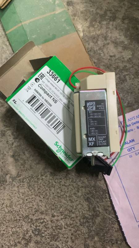 Voltage Shunt Release ; MX/XF ; 100/130 VDC/AC