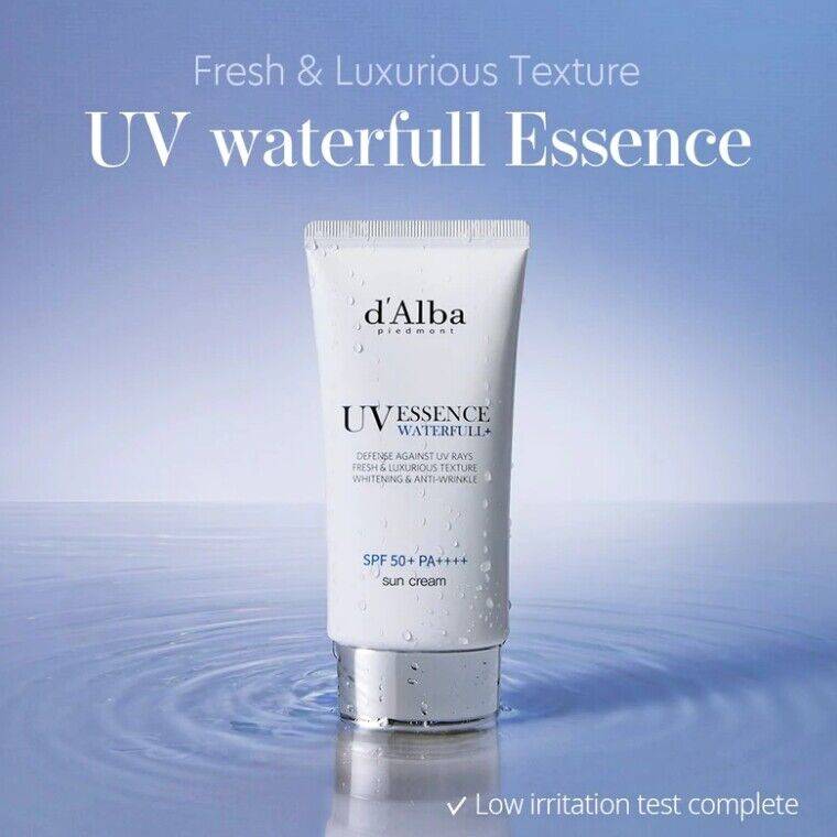 D'Alba Waterfull Essence Sunscreen SPF 50+ PA++++