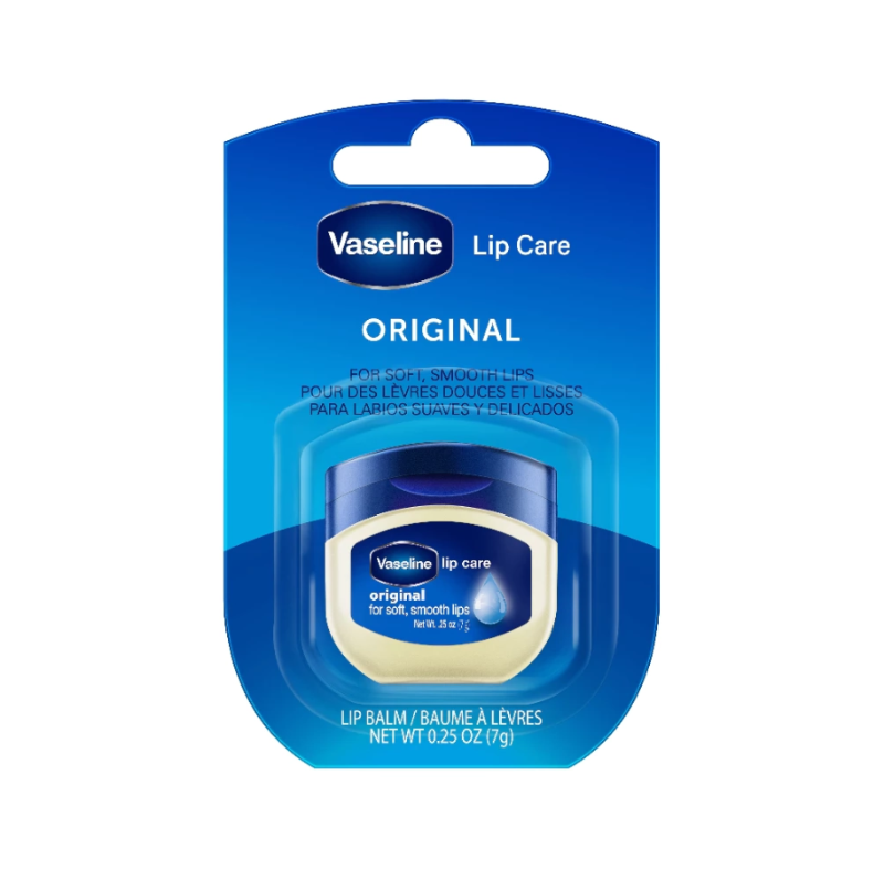 Vaseline Lip Therapy Original Lip Balm Mini with Petroleum Jelly