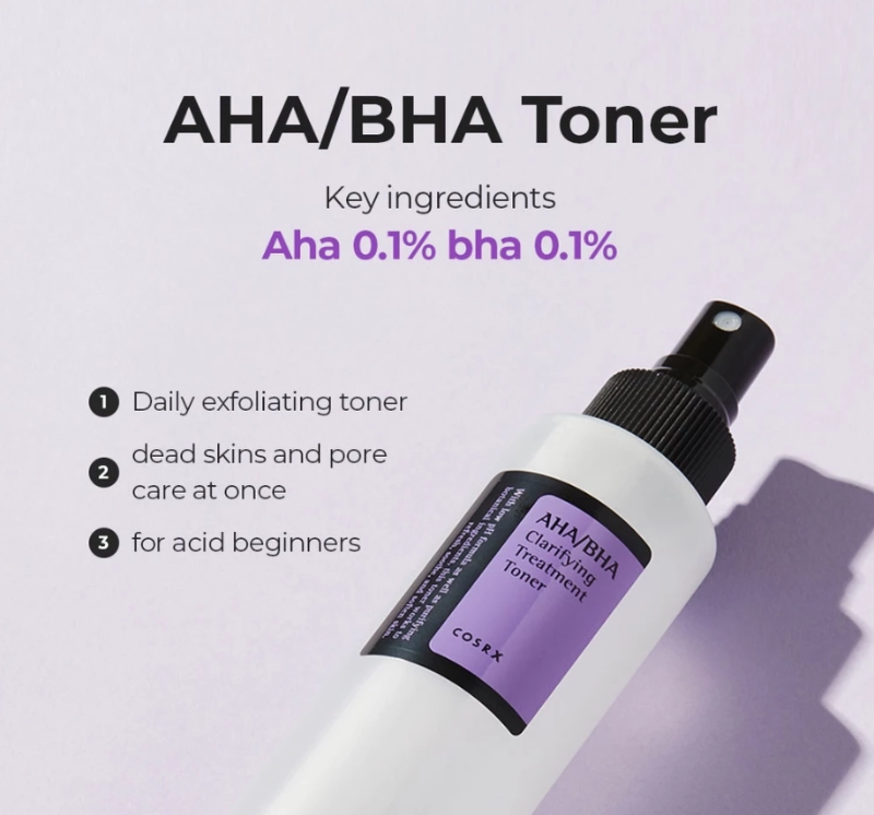 COSRX AHA/BHA Clarifying Treatment Toner