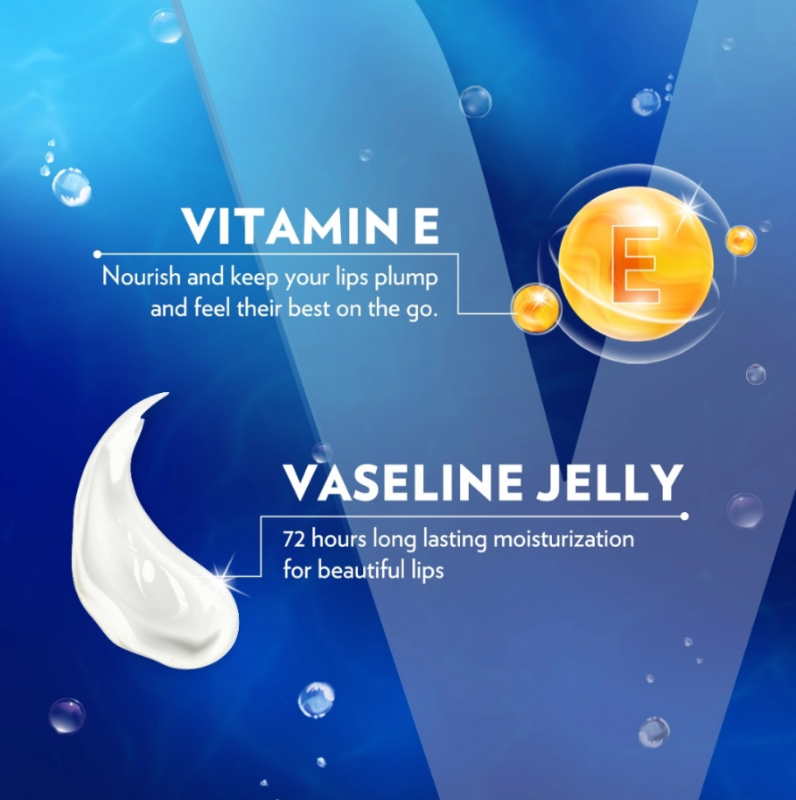 Vaseline Lip Therapy Original Lip Balm Mini with Petroleum Jelly