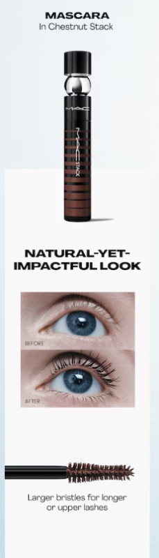 M·A·CStack Mascara | Lengthening + Volumizing Mascara