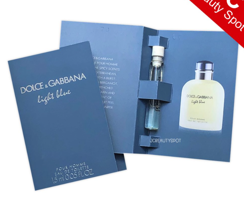 D&G LIGHT BLUE POUR HOMME (Vial)