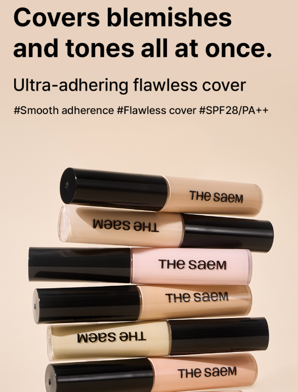The Saem Cover Perfection Tip Concealer spf28 pa++