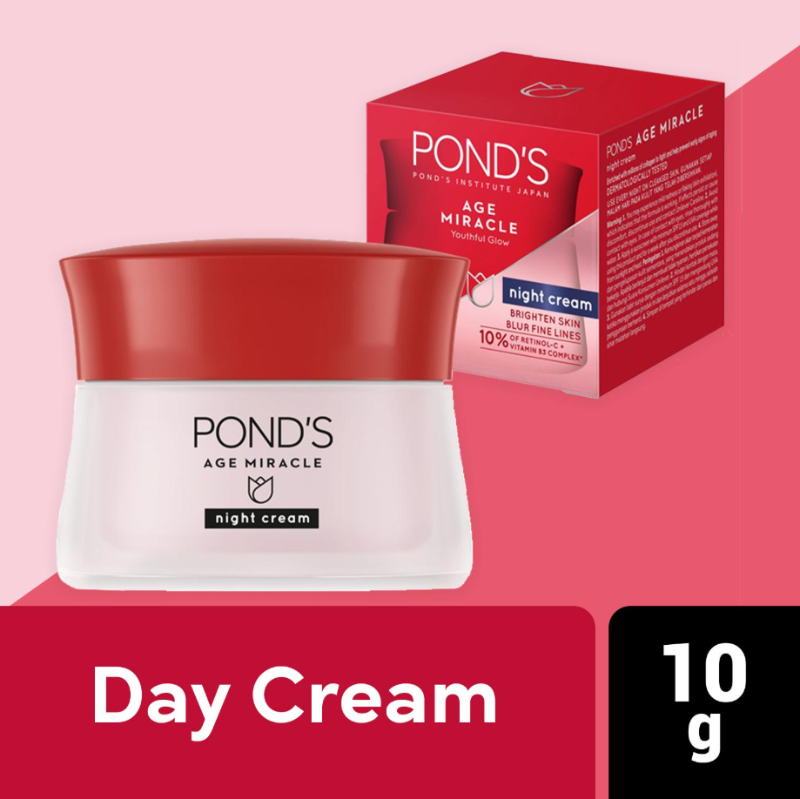 Ponds Age Miracle Night Cream 10g (Travel Size)