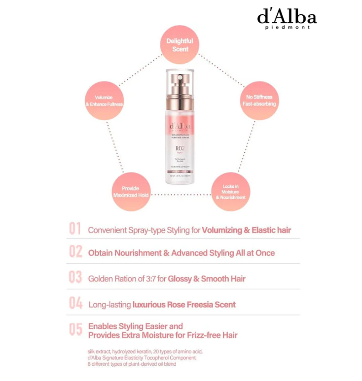 D'Alba Repairing Hair Perfume Serum