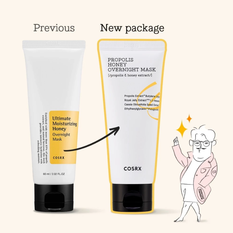 COSRX Full Fit Propolis Honey Overnight Mask 60ml