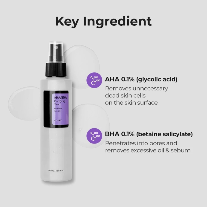 COSRX AHA/BHA Clarifying Treatment Toner