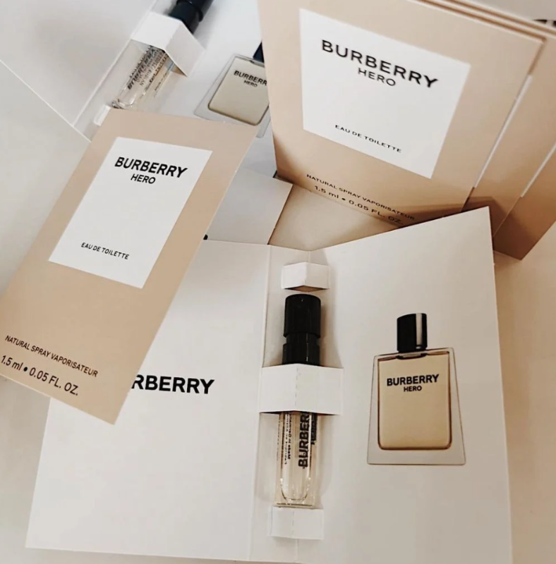 BURBERRY HERO EDT (Vial)