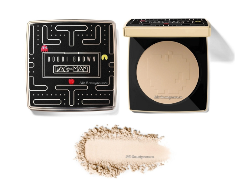 Bobbi Brown Sheer Finish Pressed Powder – Soft Porcelain (Limited Edition PAC-MAN™ Collection)