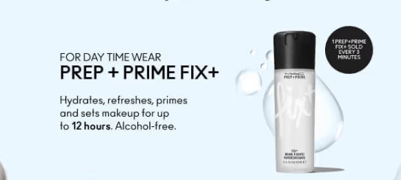 Mac Prep+Prime Fix+
