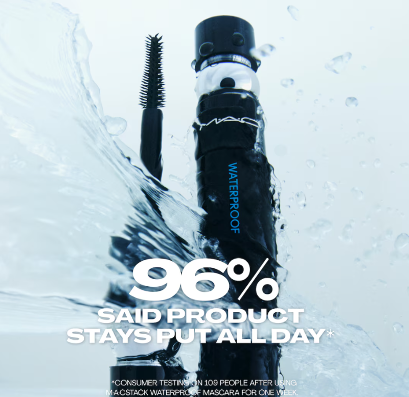 M·A·CStack Mascara Waterproof | Lengthening + Volumizing Mascara