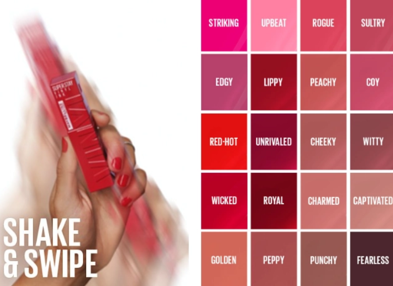 Maybelline Superstay Vinyl Ink Liquid Lipstick