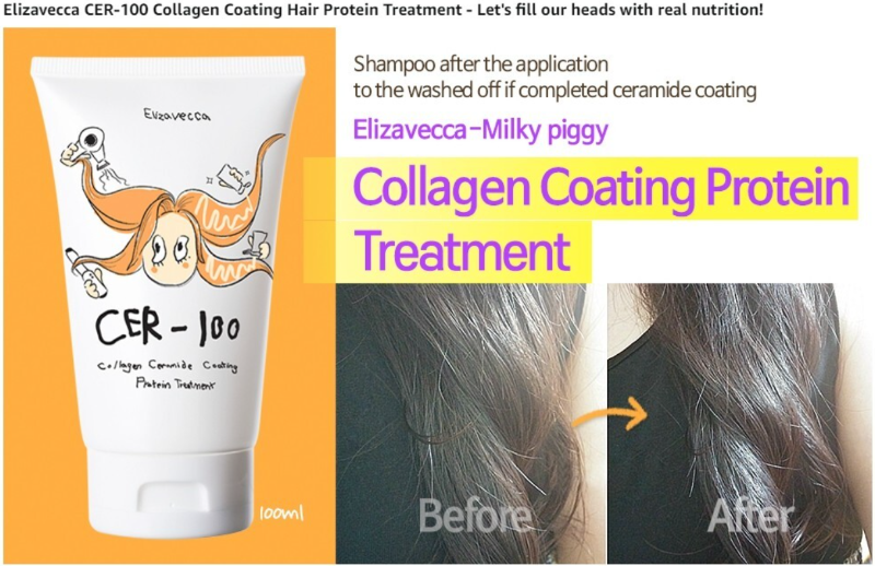 Elizavecca CER‑100 Collagen Ceramide Coating Protein Treatment