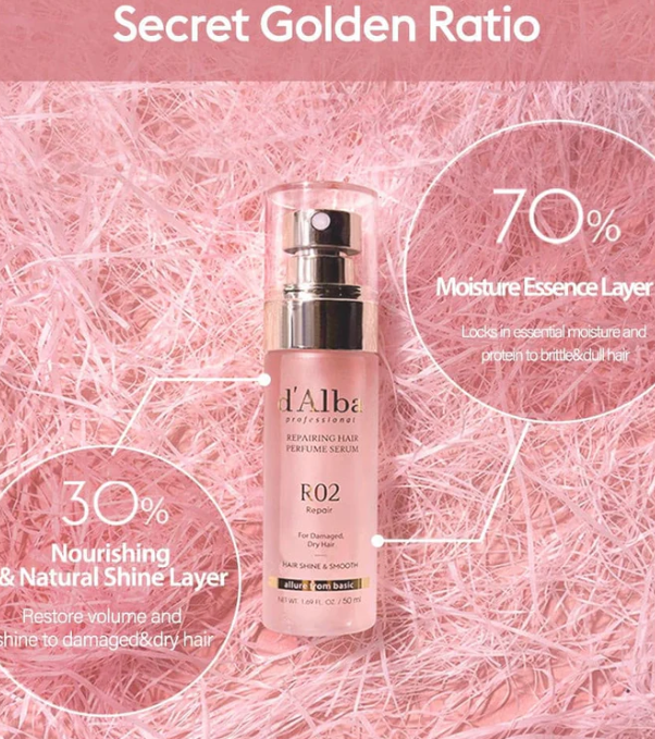 D'Alba Repairing Hair Perfume Serum