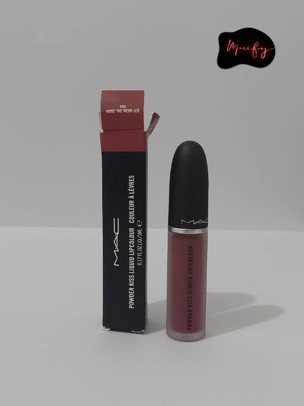 MAC Powder Kiss Liquid Lipcolour - More The Mehr-ier