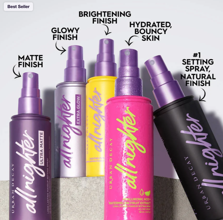Urban Decay All Nighter Waterproof Makeup Setting Spray