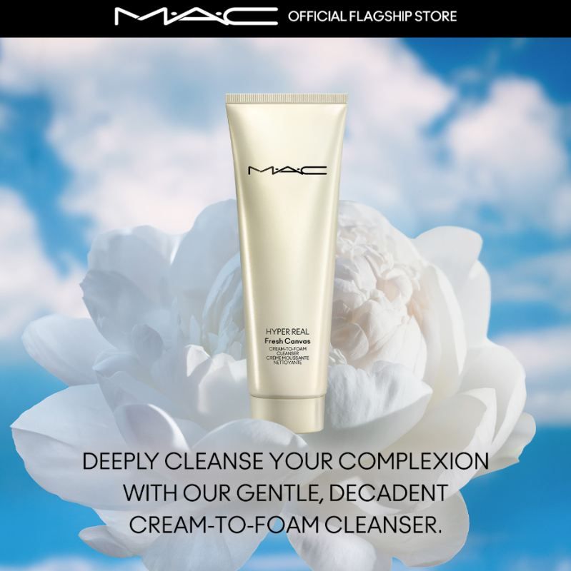 MAC Hyper Real Fresh Canvas Cream-To-Foam Cleanser 30 ml