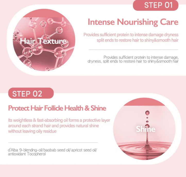 D'Alba Repairing Hair Perfume Serum