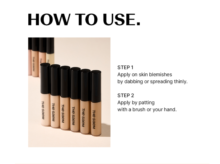 The Saem Cover Perfection Tip Concealer spf28 pa++