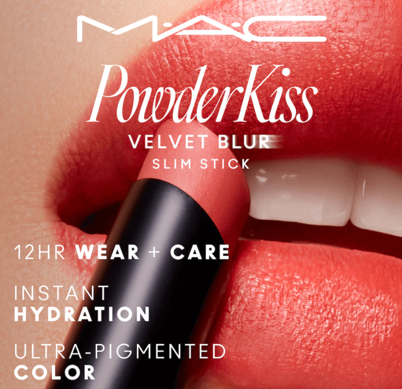 MAC Powder Kiss Velvet Blur Slim Stick - Sheer Outrage